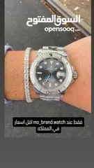  21 ساعه rolex مكفولة سنه كامله فقط 35 لاي ساعه معروضه