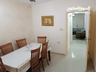  25 شقة ارضية مفروشة في الجبيهة بالقرب من الجامعه الاردنيه و جامعة الاميرة سمية من المالك مباشرة