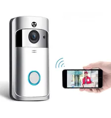 23 جرس الفيديو الاصلي V5 Doorbell  بتقنية WIFI  للرد عن بعد