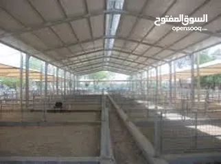  3 مخازن مساحه 500 متر ويوجد ساحه بالخارج واسعه ويوجد أيضا مساحه 2000متر مربع مسكره لتخزين ان طلب الامر
