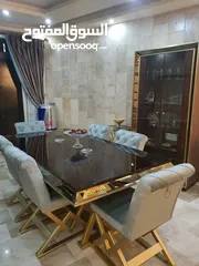  9 شقة ارضية مساحة 240 متر مع حديقة وتراس 180 متر