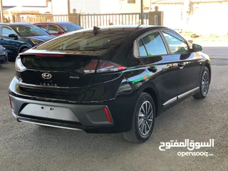  6 هونداي ايونك 2020 كهرباء لون  اسود متالك فحص 7جيد ماشيه 15 الف للبيع