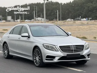  2 MERCEDES BENZ S400 2015 GCC FULL OPTION PERFECT CONDITION SINGLE OWNER LOW KM LIKE NEW