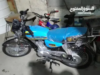  1 دراجه ايراني. رقم راعيها بالوصف