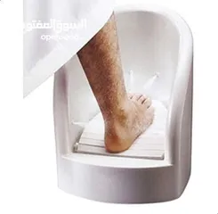  5 جهاز غسيل القدم يستخدم لغسل القدمين أثناء الوضوء يستعمل لكبار السن و النساء الحوامل