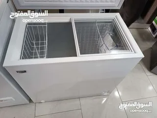  14 فريزر عامودي و بطح 150 A+ لون سلفر وأبيض شامل توصيل مجانا بأقل سعر بالمملكه