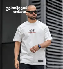  7 تيشيرت رجالي STWD – ستايلك في كلمة!   خامة قطن بيور 100% – ناعم ومريح على الجلد  طباعة فينيل مق