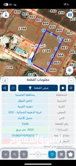  2 ارض استثمار مميز للبيع في الذهيبة الغربية على شارع عمان التنموي مباشرة خلف جامعة الاسراء شارع المطار