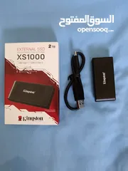  1 SSD محمول Kingston XS1000 2TB