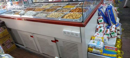  2 طاولة مكسرات مع خطين تسخين