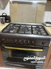 1 غاز وفرن بحاله جيده