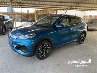  3 BYD YUAN PLUS 2023 بي واي ديه ايوان بلص فل الفل بنوراما عداد 5 الف كيلو بحاله الزيرو