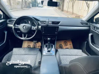  4 الفخمه والغنيه عن التعريف  سكودا سوبيرب فل الفل الا الفتحه برايفيت  فحص ممتاز اوتومات الفين ديزل