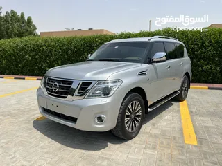  1 NISSAN PATROL GCC SPECS 2017 MODEL V6 FIRST OWNER FULL SERVICE HISTORY FREE ACCIDENT ORIGINAL PAINT