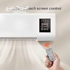  9 مكيف متنقل بتقدر تستخدمه بالشتاء والصيف  .بقوة 1800 واط ووزن 2.6 كيلو جرام
