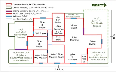  1 رووف للبيع في الطيرة رام الله