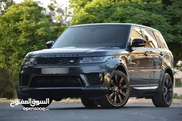 6 Range rover Sport 2021 P400e وارد الشركة و تحت كفالة الشركة