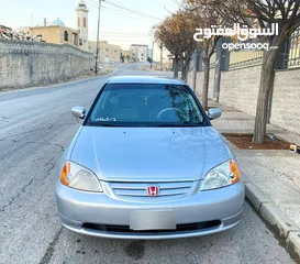  2 هوندا سيفيك 2002 اتوماتيك بحاله ممتازه