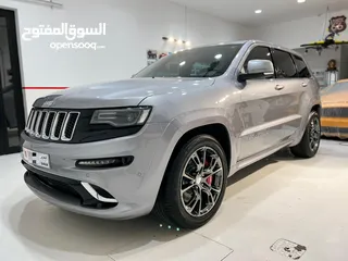  7 Jeep, SRT8, Full Option, 2015, Sliver, 140000KM