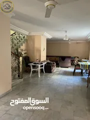  1 شقة أرضية مميزة للبيع في الشميساني  - قرب السفن الفن 375م مع حديقة وترس تشطيب سوبر ديلوكس