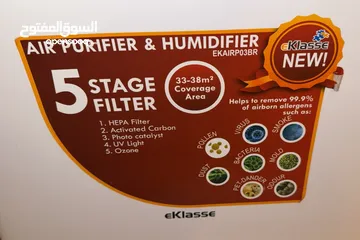  5 Eklasse - AIR PURIFIER & HUMIDIFIER