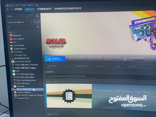  17 عرض ناري! PC جيمنغ + حساب ستيم + ماوس وكيبورد جيمنغ فقط بـ 180