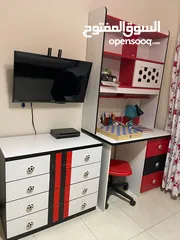  2 اثاث غرفه نوم الاولاد واثاث غرفه نوم بنات وغرفه نوم ماستر شبه جديد ولا خدش