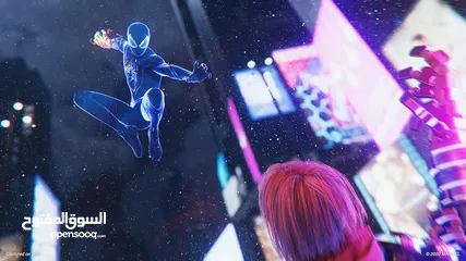  5 Marvel's Spider-Man: Miles Morales (PS4) CD سي دي سبايدر مان مايلز جديد من الحزام الازرق