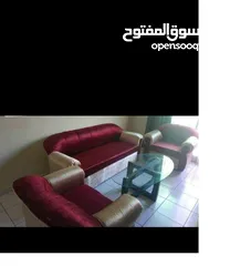  3 طقم كنب جديد للبيع 3+1+1 فقط 