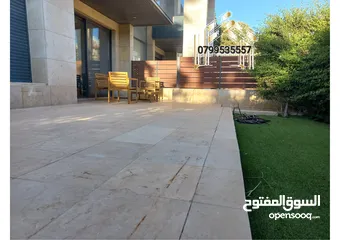  27 شقة مودرن مفروشة للايجار في اجمل مواقع عبدون مع حدائق وترسات