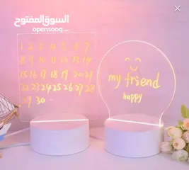  2 للبيع بالجمله  تحفه اكريلك مضيئ