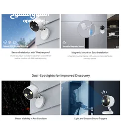  2 TP-LINK 2K Smart WiFi Security Camera