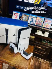  4 Playstation 5 Slim Blueray  بلاستيشن 5 سلم