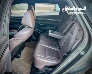  17 هونداي توسان/2022 فل الفل بدون فتحة سقف  2x4 ///240Hp بنزين + كهرباء  ( Haybrid) 1600cc