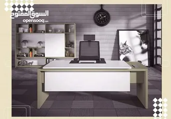  13 مكتب مدير اداري مودرن خشب او زجاج اثاث مكتبي -modern office furniture desk