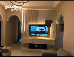  25 بديل خشب بديل رخام جبسن بورد بانوهات مرايا ديكور شيبورد