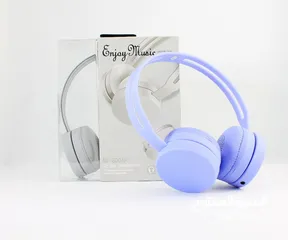  4 MF-600 AP HEADPHONENJOY MUSIC سماعات رأس هيد سيت 