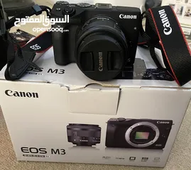  9 New unused Canon m3 camera