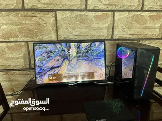  6 بيسي قيمنق للبيع بسعر مغري او للبدل على آيفون 13نهايته260 هدية كيبورد 60%سوتش بلو