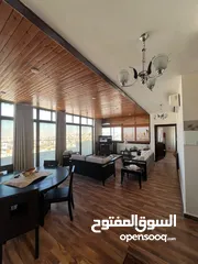  1 روف ذو إطلالة رائعة  في اجمل مناطق الجبيهة مفروش للايجار