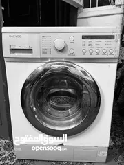  4 غساله مستعمله  النوع: دايو 8kg نوعها ممتاز اللون ابيض كلشي فيها شغال