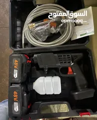  13 مضخة ماء قوية الاستخدامات مناسبة للسيارت والمزارع وتنظيف الارض وسقي الزرع ابعثولي ع دردشة للطلب.....