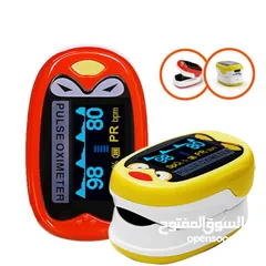  3 جهاز قياس نسبة الاكسجين في الدم للاطفال Oximeter اطفال يعمل بالشحن