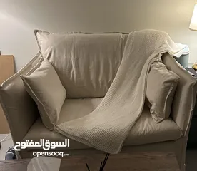  4 كنبة ايكيا مقعد واحد