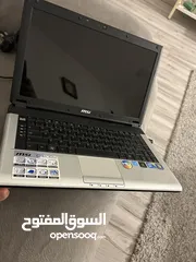  2 لابتوب نادر msi لهواة الاجهزة القديمة سنة 2009