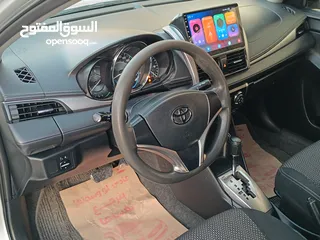  16 تويوتا يارس 2014 ماتور 1.5 بحالة الوكالة وارد المركزية