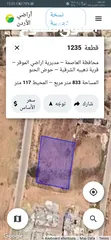  1 للبيع قطعة أرض 833 م في ذهيبه الشرقيه سكن ج كافه الخدمات