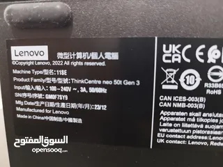  4 Lenovo thinkcenter i3 12th gen
