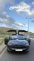  2 TESLA MODEL X 75D 2018  (تيسلا اكس كرت داخل الوكالة)
