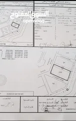  1 ارض سكني تجاري في المعبيلة السابعة بجانب  محطة نفط عمان الجديدة وملاصقة لنستو الجديد تحت الانشاء